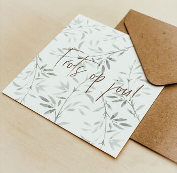 Jeu de cartes de vœux avec enveloppes 2