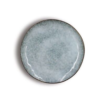 Aronal dessert plate 20.5cm in blue stoneware