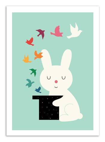 Art-Poster - Magic of peace - Andy Westface-A3 1