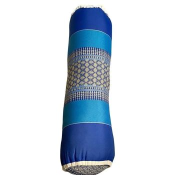 Coussin de cou Vie Naturals Thai Kapok, grande saucisse, bleu 1