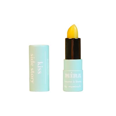 Kiss Side Story - Bálsamo labial elaborado en Francia con aceite de moringa, ricino y coco - Gourmet, protector y nutritivo