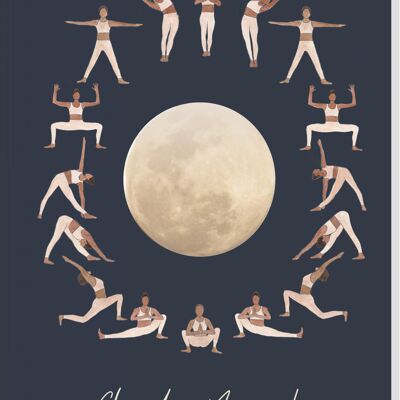 Greeting to the Moon poster