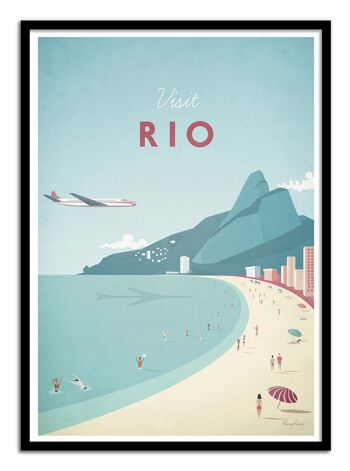 Art-Poster - Visit Rio - Henry Rivers W16313-A3 3