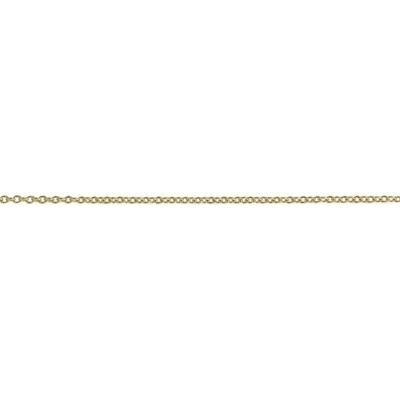 9ct Cable link Pendant Chain 16 inches