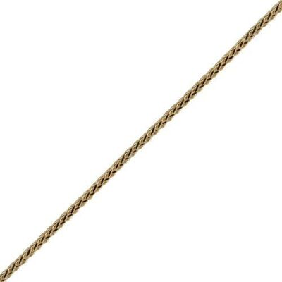9ct Triple Spigal Pendant chain 16 inches
