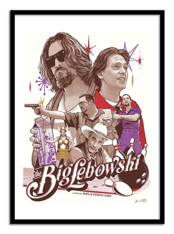 Art-Poster - The Big Lebowski - Joshua Budich W17032 3