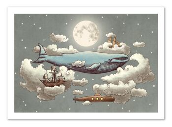Art-Poster - Ocean meets sky - Terry Fan W17035-A3 1