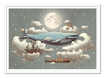 Art-Poster - Ocean meets sky - Terry Fan W17035-A3 2