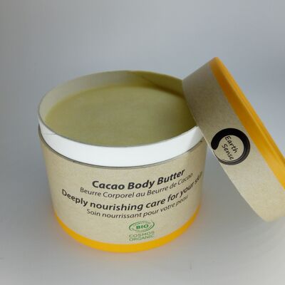 Organic Cacao Body Butter - 1 piece - 100% paper packaging