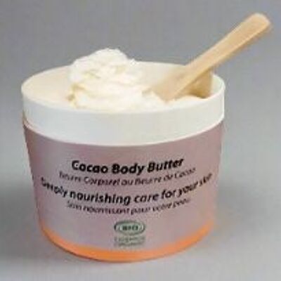 Bio Cacao Body Butter - 1 Stück - 100% Papierverpackung