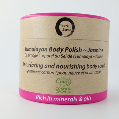 Organic Body Polish Exfoliant - Jasmine - 1 piece - 100% paper packaging