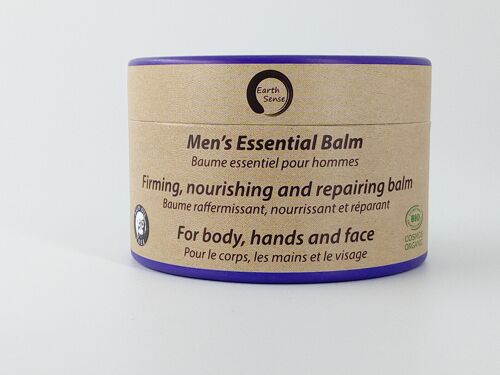 Organic Men's Essential Balm - 1 piece - 100% paper packaging