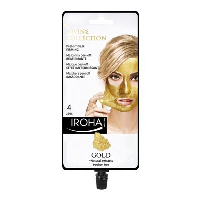 FIRMING Peel Off Facial Mask with 24K Gold - IROHA NATURE