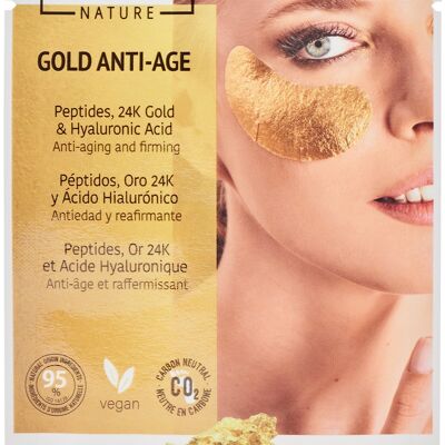 FIRMING Foil Eye Patches with 24K Gold - IROHA NATURE