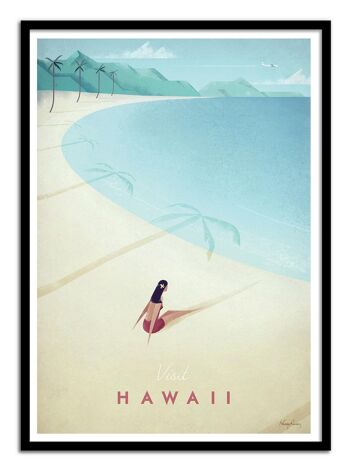 Art-Poster - Visit Hawaii - Henry Rivers W17051-A3 3