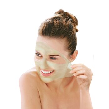 MASQUES CRÈME BEAUTYTIME | JOUR DE DÉTENTE - Peel-Off | Purifiant | Thé vert (4 utilisations) 4