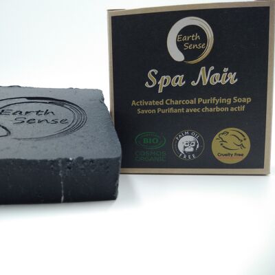 Spa Noir - Solid Soap with activated charcoal