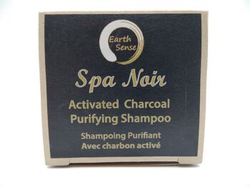 Spa Noir - Savon Solide au Charbon Actif - 1 pièce - Emballage 100% papier 3