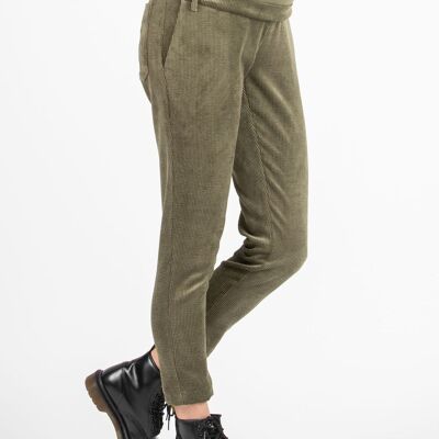 SISSI - Velvet pocket trousers # 182