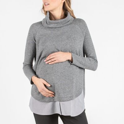 PENELOPE - Round cashmere sweater # 115