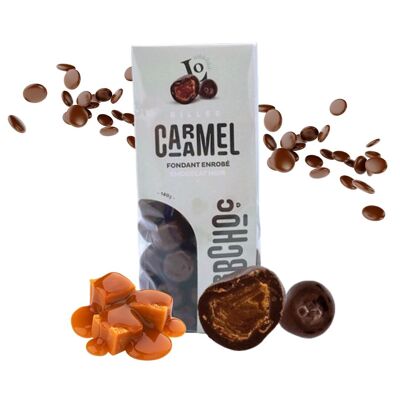 Fondant Caramel Coated Dark Chocolate