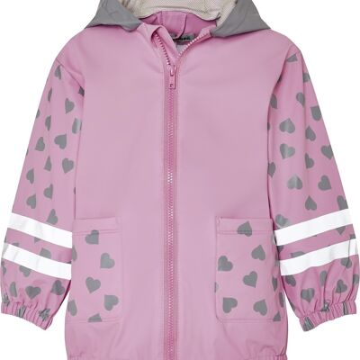 Imperméable chat rose