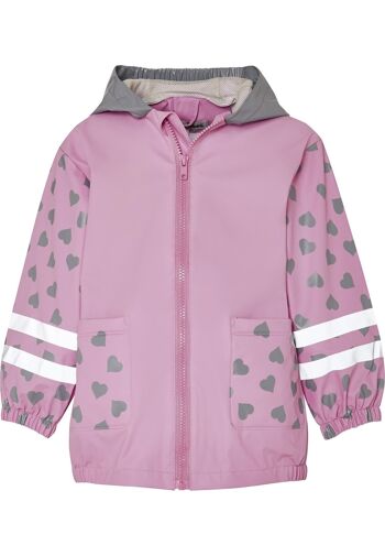 Imperméable chat rose 1