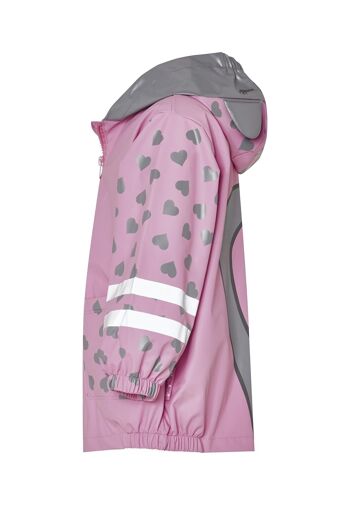 Imperméable chat rose 4