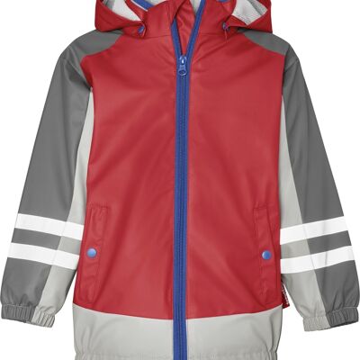 Regenjacke 3 in 1 rot