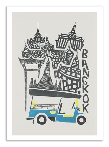 Art-Poster - Bangkok - Fox and Velvet W17127-A3 1
