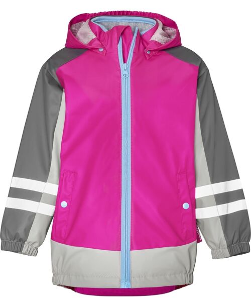 Regenjacke 3 in 1 neonpink