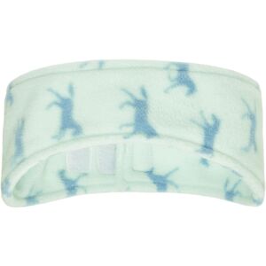 Bandeau polaire chevaux turquoise