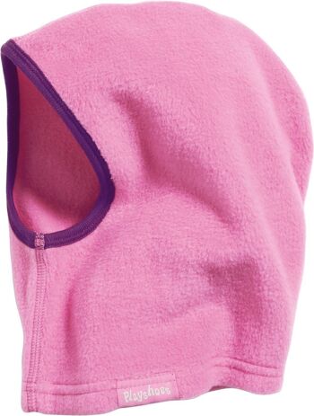 Cagoule polaire rose. 1