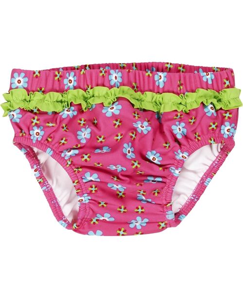 UV-Schutz Windelhose Blumen pink