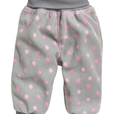 Bloomers fleece dots grey