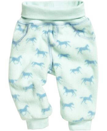 Bloomer polaire chevaux turquoise 1