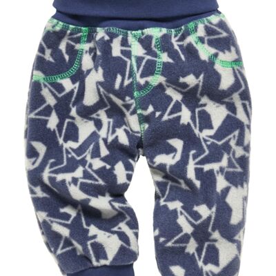 Pumphose Fleece Camo Sterne dunkelgrau