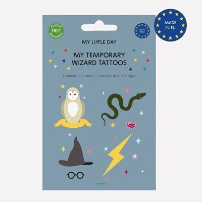 8 Temporary tattoos: wizard