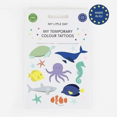 8 Temporary tattoos: seabed