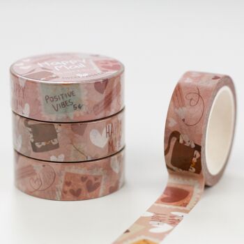 Washi Tape Happy Mail - Ruban de masking tape 2