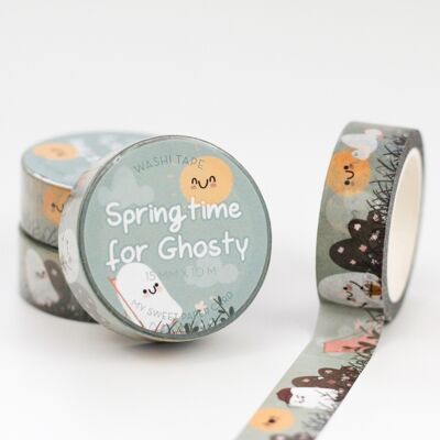 Washi Tape Spring Time for Ghosty - Ruban de masking Tape