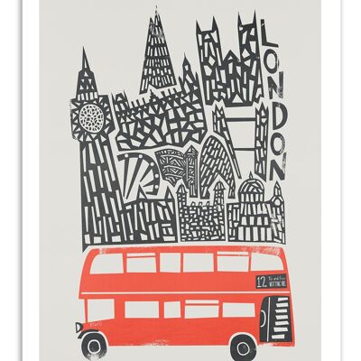 Art-Poster - London - Fox and Velvet W17136-A3