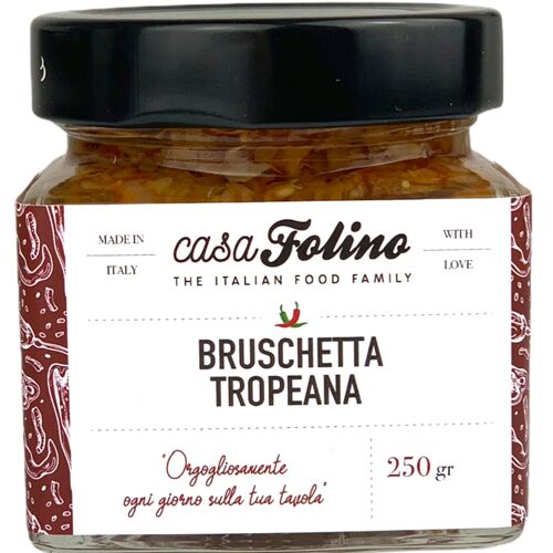 Bruschetta with red onions 212ML