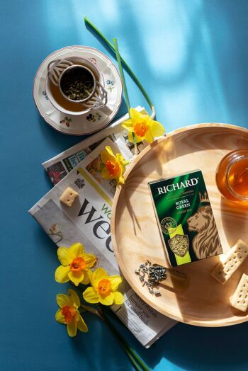 RICHARD Royal Green, thé vert en vrac, 90 g 5