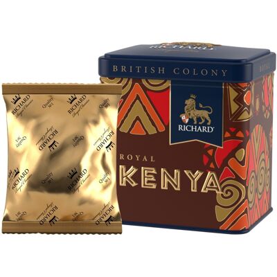 RICHARD Kenyan Black Tea de todo el mundo, té negro en hojas sueltas 0,6kg/50g