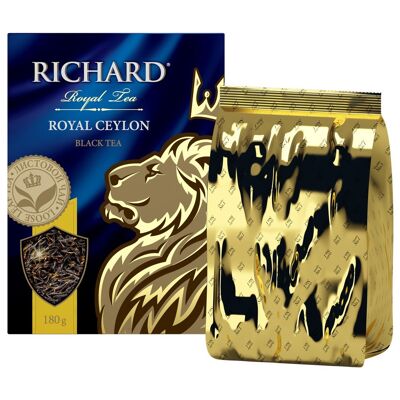 Thé noir classique Richard "Royal Ceylan" feuille 2.16kg/180g
