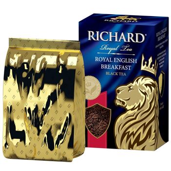 Thé Richard 'Royal English Breakfast' feuille 1,26kg/90g 1