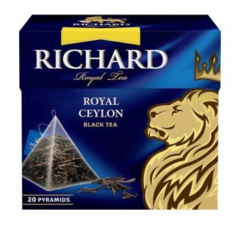 Thé Richard "Royal Ceylan" sachets 0,408kg/34g 3DTB 3