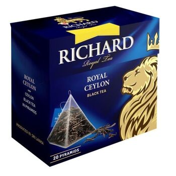 Thé Richard "Royal Ceylan" sachets 0,408kg/34g 3DTB 4