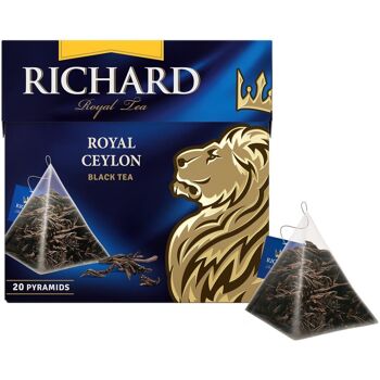 Thé Richard "Royal Ceylan" sachets 0,408kg/34g 3DTB 1